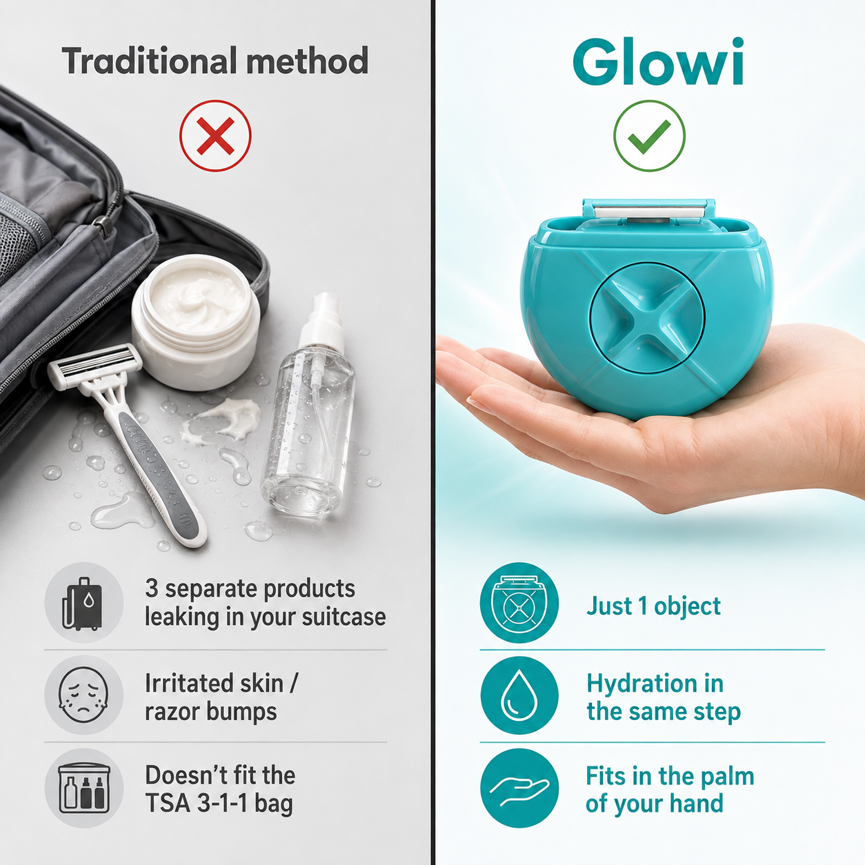 Glowi - Shave. Hydrate. Refresh.